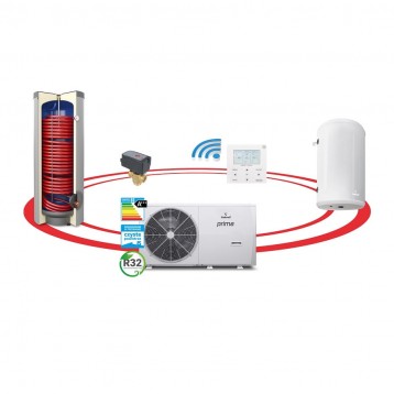 GALMET PRIMA 8GT pompa ciepła, zestaw