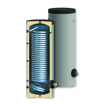 Zasobnik C.W.U. z dwiema wężownicami 300L SUNSYSTEM SON